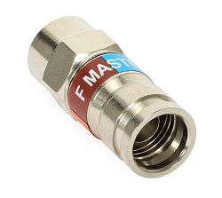 Wtyk F kompresyjny MASTER 302 na przewód RG-6 - 2