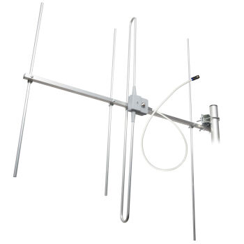 Antena Yagi VHF 4 elementy +wbudowana zwrotnica