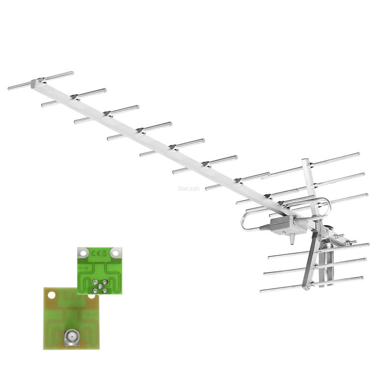 Antena Yagi 16 elementów z symetryzatorem F